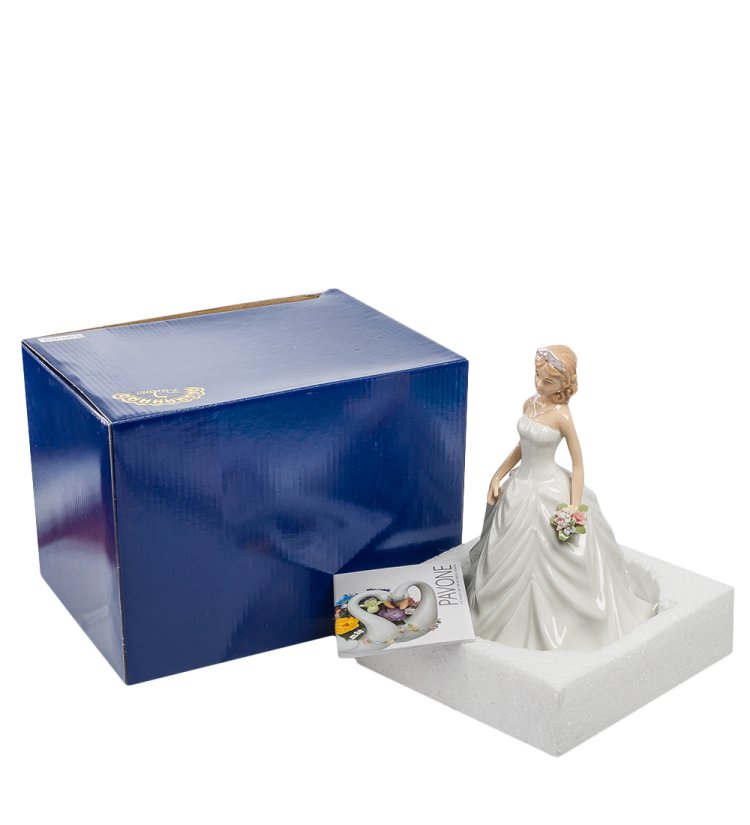 Статуэтка из керамики Принцесса Бала Pavone CMS-21/ 3, фотография в упаковке