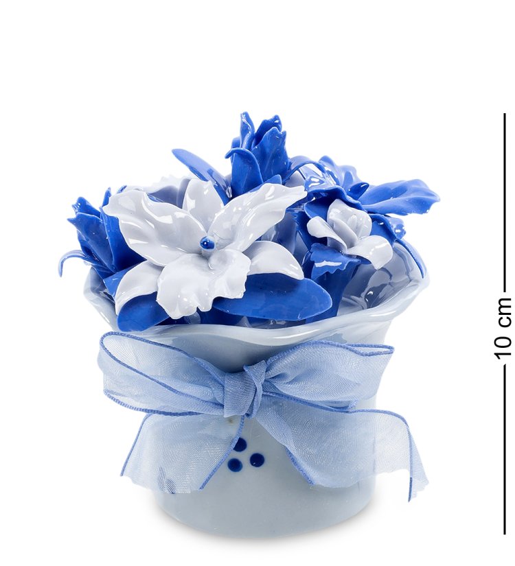 Композиция Ваза с голубыми цветами Pavone CMS-46/ 5