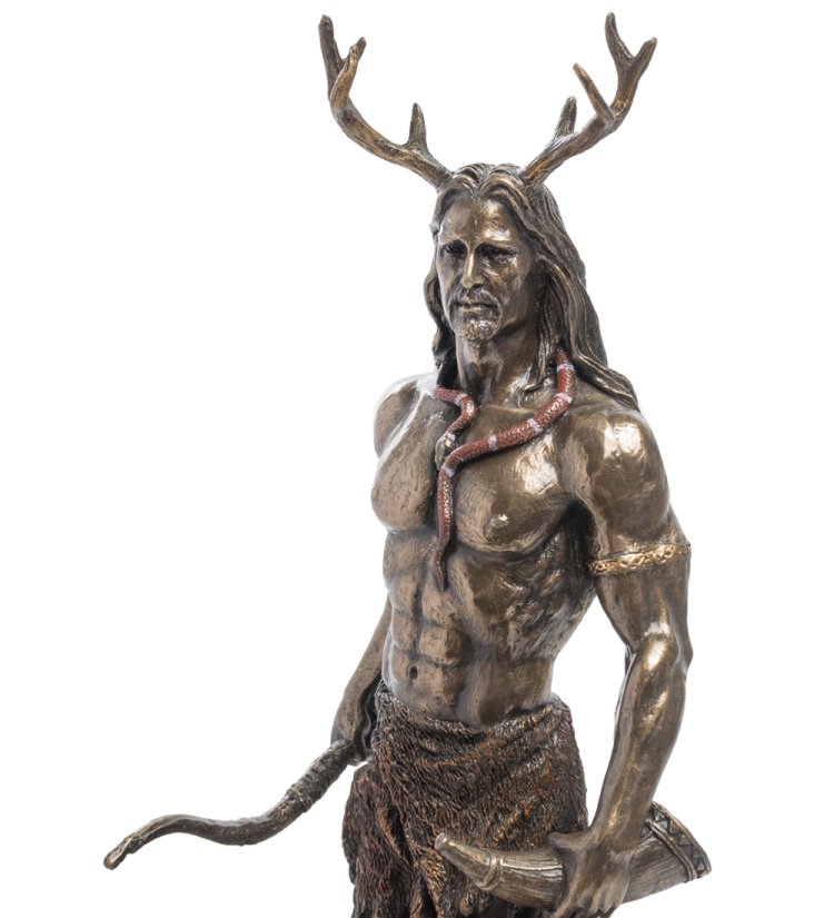 Статуэтка Херн-охотник Veronese WS-575, портретный вид