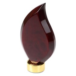 Плакетка для дарственной надписи в виде языка пламени