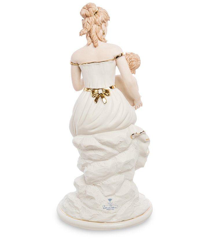 Статуэтка Дама с ребенком на руках Sabadin Vittorio SV-131, фотография со спины