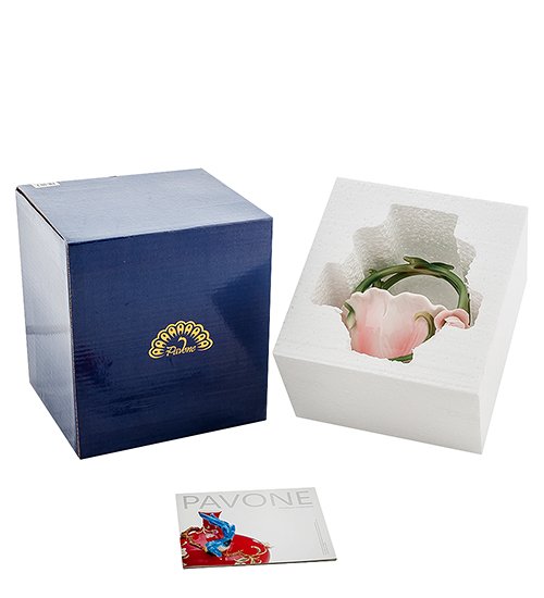 Конфетница из фарфора Плетение Розы Pavone FM-08/ 2, упаковочный вид