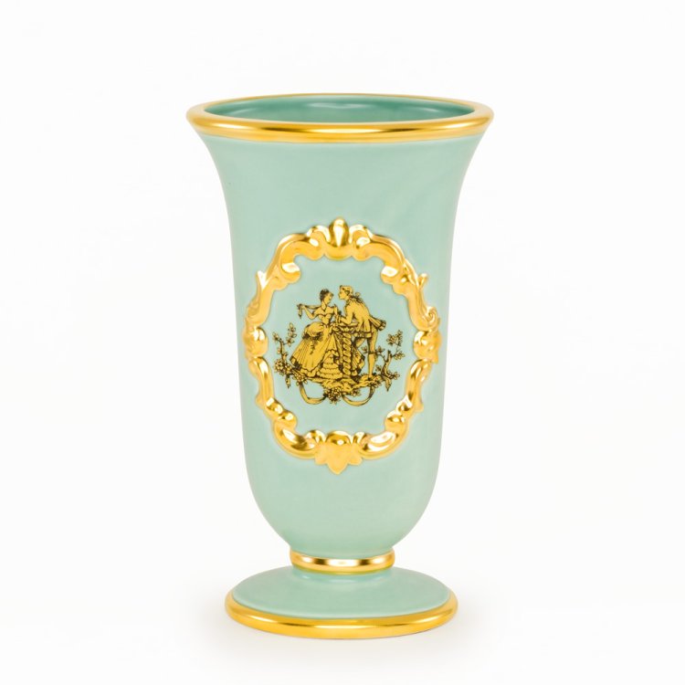 Ваза для цветов из керамики коллекция Amante Verde Migliore De Luxe 26426