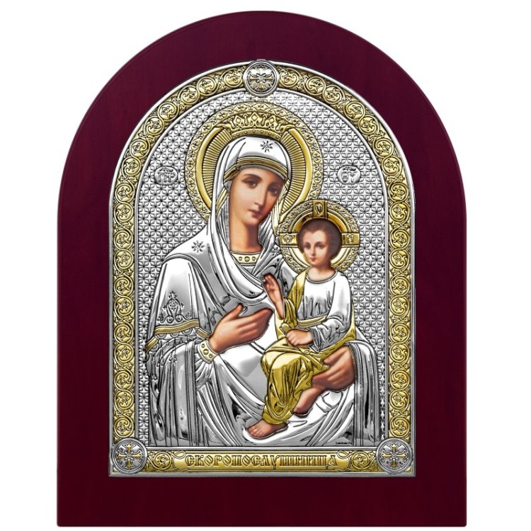 Икона Божией Матери Скоропослушница, Размер: 12х14 см Beltrami 6401/2WO