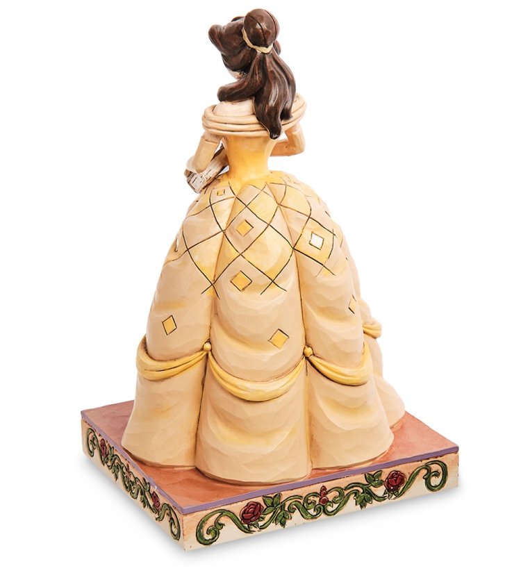 Статуэтка Книга лучший друг - Красавица и Чудовище Disney Traditions, оборотная сторона