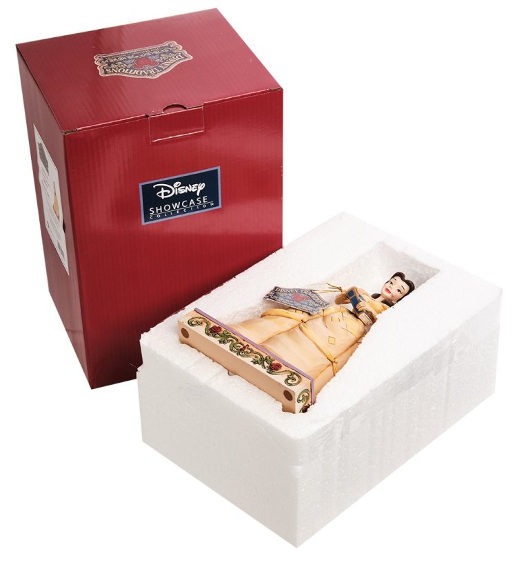 Статуэтка Книга лучший друг - Красавица и Чудовище Disney Traditions, упаковочный вид