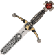 Декоративный Меч Катаров Art Gladius AG-260, увеличенный вид деталей