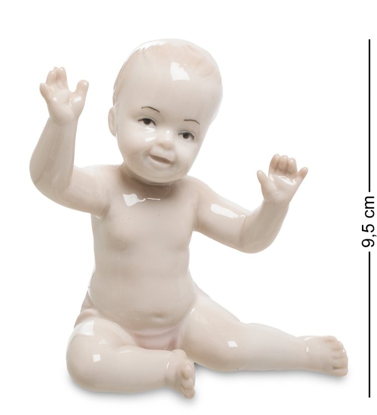 Статуэтка из фарфора Веселый Мальчик Pavone JP-13/ 8