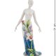 Статуэтка из фарфора Прекрасная леди в платье с цветами Pavone JP-96/ 34
