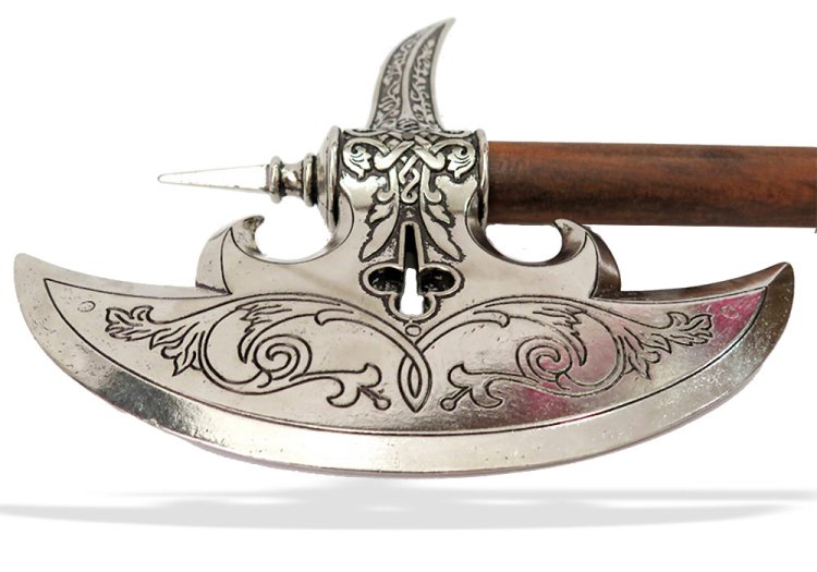 Макет Боевого топорика, Германия 16 века Denix 6602, фотография клинка