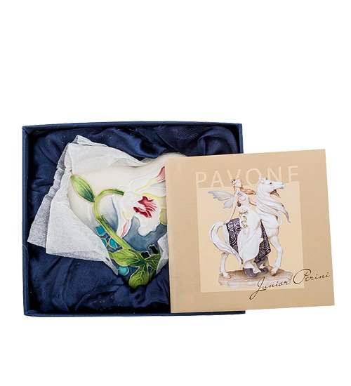 Шкатулка из фарфора Небесный Цветок Pavone JP-96/12, упаковочный вид