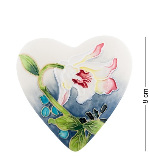 Шкатулка из фарфора Небесный Цветок Pavone JP-96/12, вид сверху