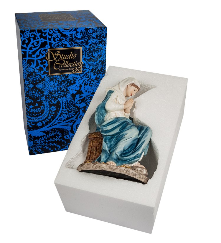 Статуэтка Матерь Божья на полевых землях Veronese WS-510, упаковочный вид