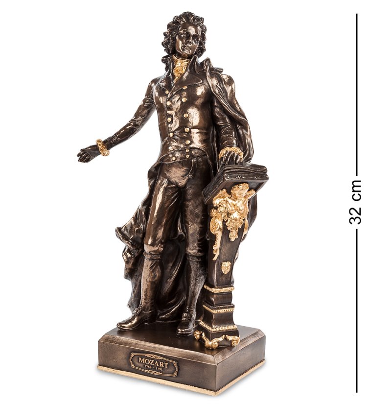Статуэтка Медный Моцарт Veronese WS-51/ 2