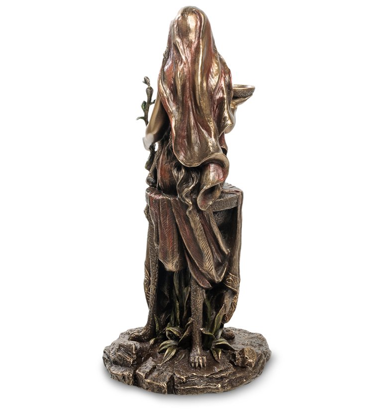 Статуэтка Пифия в храме Аполлона Veronese WS-892, оборотная сторона