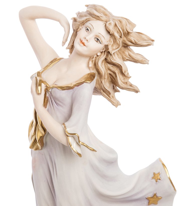 Статуэтка из керамики Леди Вселенная Sabadin Vittorio SV-132, фотография крупным планом