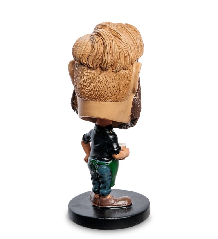 Фигурка-болванчик Бариста The Comical World of Stratford RV-697, оборотная сторона