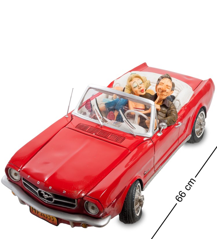 Статуэтка Большой Автомобиль Мустанг - Ford Mustang convertible Forchino FO-85078