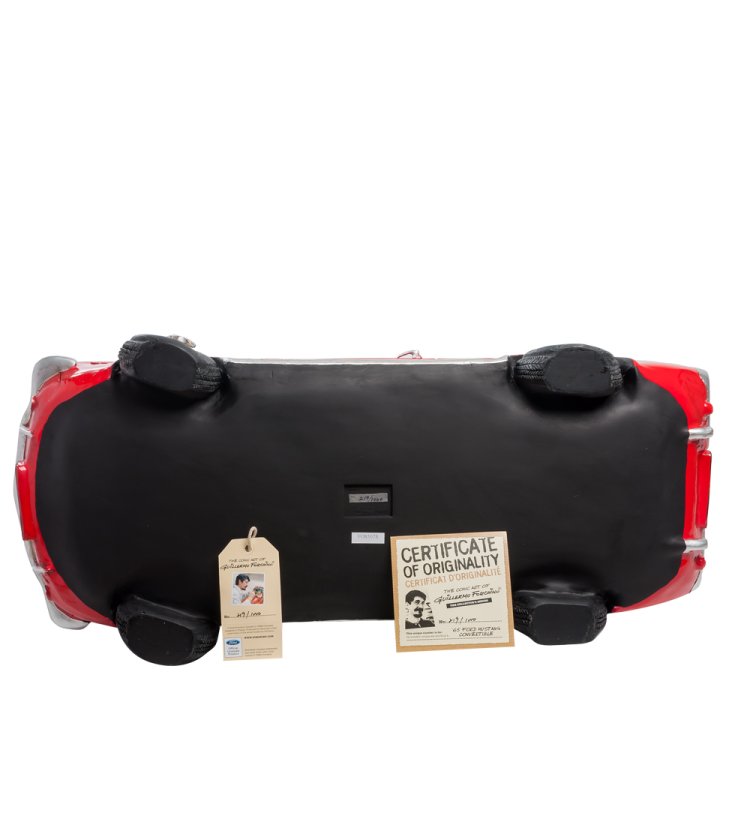 Статуэтка Большой Автомобиль Мустанг - Ford Mustang convertible Forchino FO-85078, сертификаты