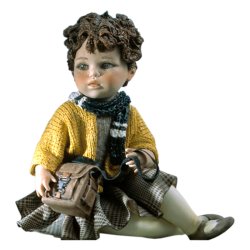 Фарфоровая Статуэтка кукла Лара