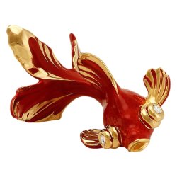Статуэтка из керамики Волшебная Золотая рыбка