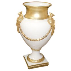 Фарфоровая Ваза для цветов Птицы