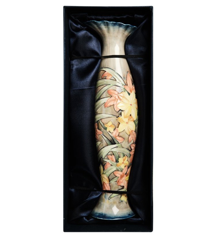 Ваза для цветов из фарфора Тропические Яркие Цветы Pavone JP-160/ 1, упаковочный вид