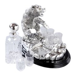 Набор для водки Медведь