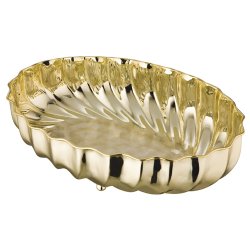 Блюдо маленькое золотое