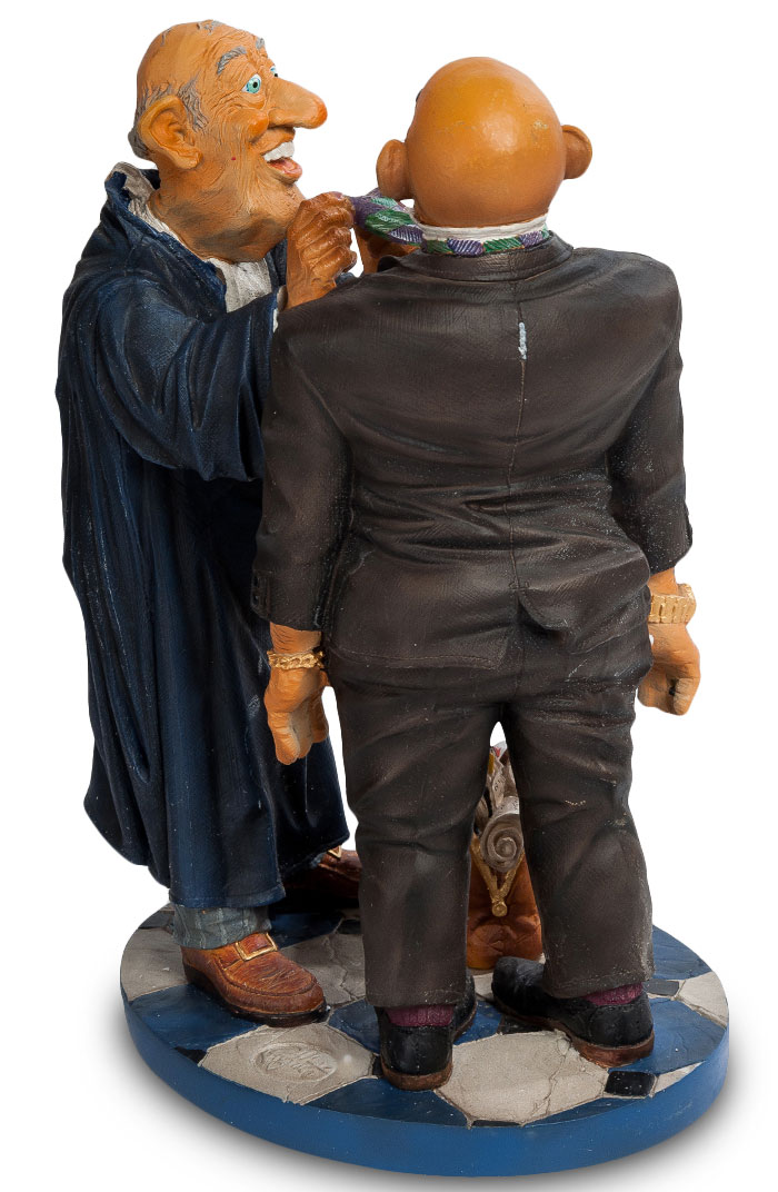 Статуэтка Профессиональный Юрист Parastone PRO-03, оборотная сторона