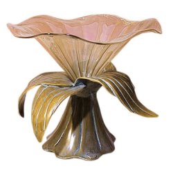 Ваза для цветов Пальма из муранского стекла