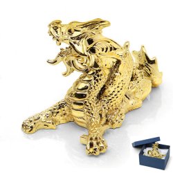 Статуэтка Дракон золотого цвета