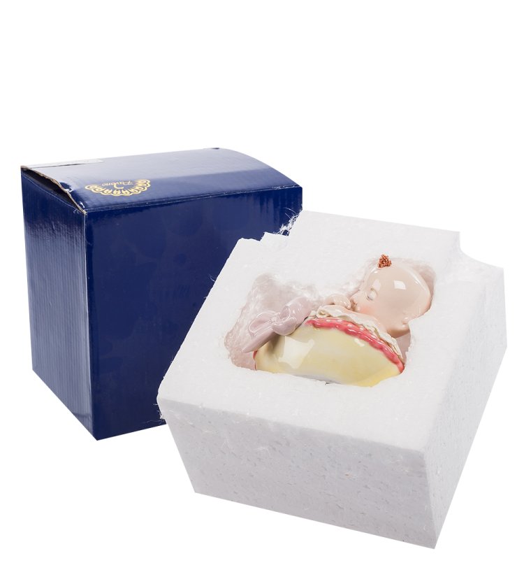 Керамическая Фигурка Малышка Pavone CMS-27/ 2, фотография в упаковке