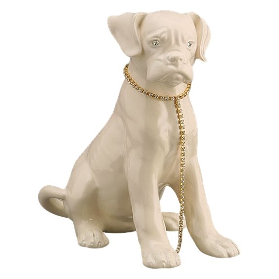 Статуэтка Щенок белый