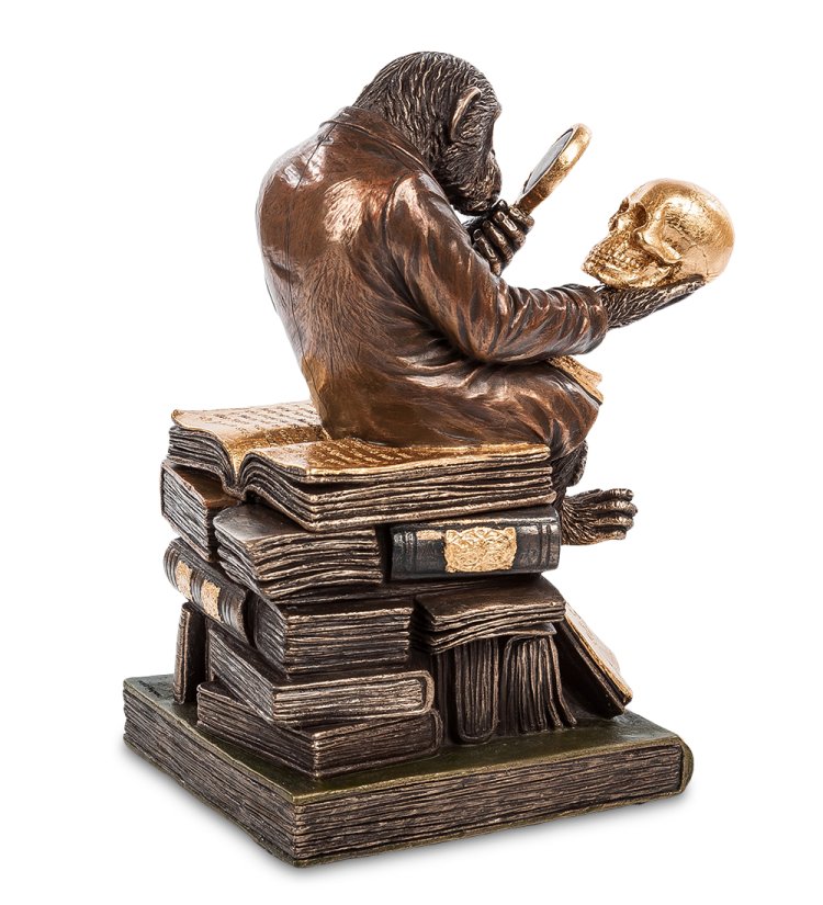 Шкатулка Обезьяна с черепом - Гуго Рейнгольд Veronese WS-100/ 2, оборотная сторона