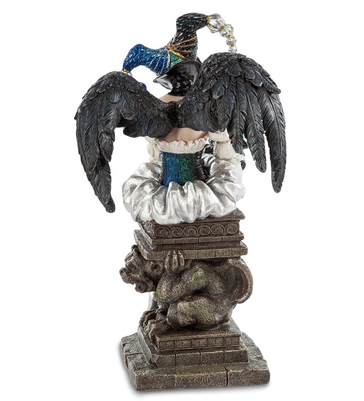 Статуэтка Падший Ангел-шут Veronese WS-304, оборотная сторона