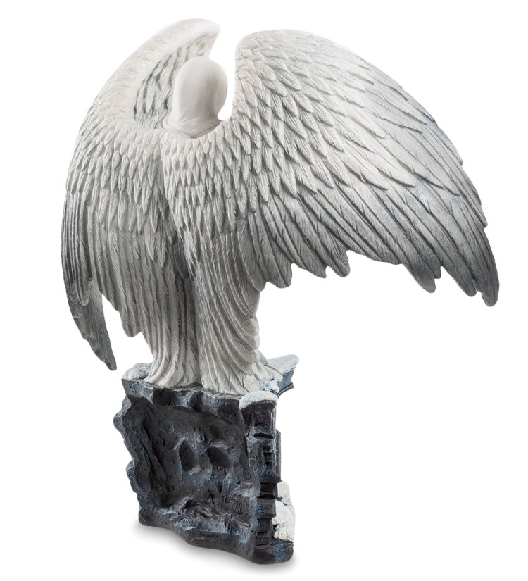 Статуэтка Ангел-хранитель - Л.Уильямс Veronese WS-553, оборотная сторона