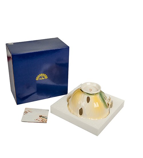 Ваза для фруктов из керамики Кремовая Лилия Pavone FM-38/ 5, упаковочный вид