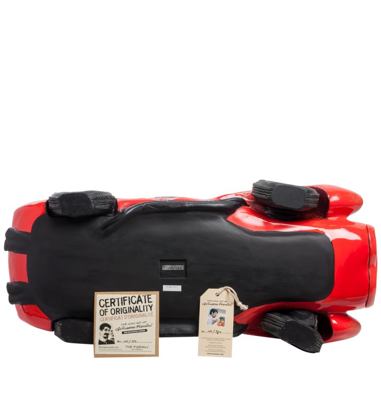 Статуэтка Большой Гоночный Автомобиль - The Fireball Forchino FO-85081, сертификаты