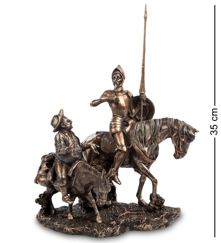Статуэтка Дон Кихот и Санчо Пансо Veronese WS-474