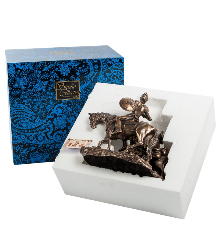 Статуэтка Дон Кихот и Санчо Пансо Veronese WS-474, упаковочный вид