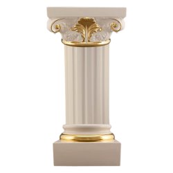 Колонна из керамики Афины, бежевая