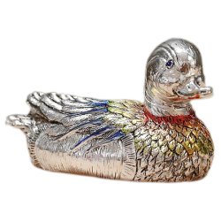 Статуэтка Утка разноцветная