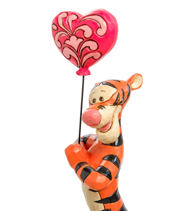 Статуэтка Тигра с сердечком Disney Traditions, портретный вид