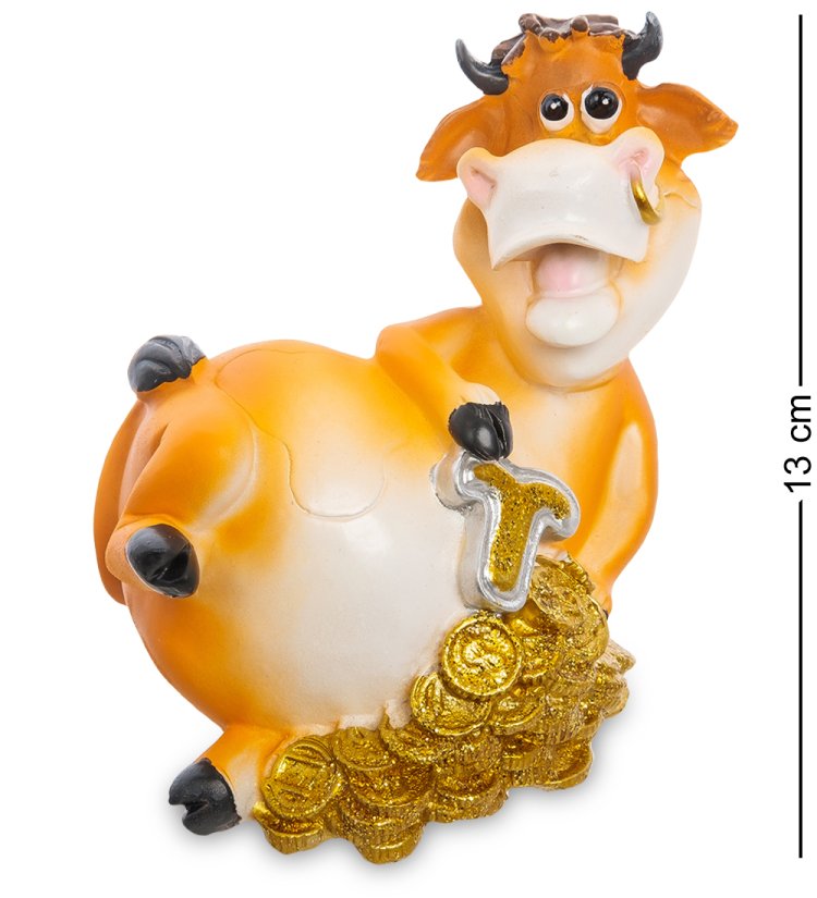 Копилка Бык знак зодиака Овен символ 2021 года AF-1004/ 4