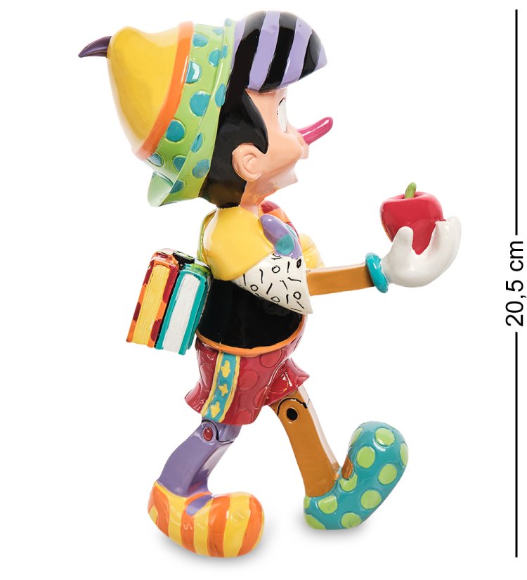 Статуэтка Приключения Пиноккио - Иду в школу Disney by Britto 906772, вид профиль