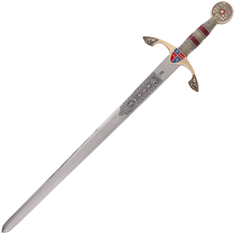 Декоративный Малый Меч Черный Принц Art Gladius AG-3250, вид в полную высоту