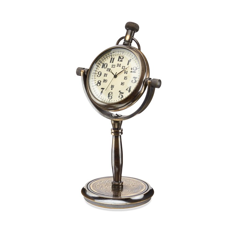 Настольные часы в стиле ретро 