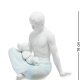 Статуэтка из бисквитного фарфора Отец с ребенком Pavone VS- 26