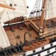 Модель корабля 12 Апостолов 110 см с белым декором, фотография шлюпки
